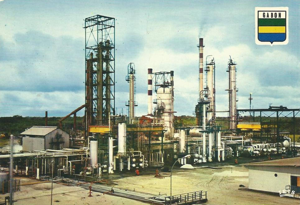 The refinery of Port-Gentil, Gabon.